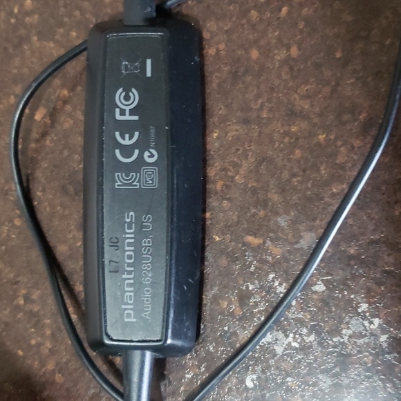 Plantronics Audio 628 USB PC Stereo Noise Cancelling Wired Mic Headset - Picture 4 of 5